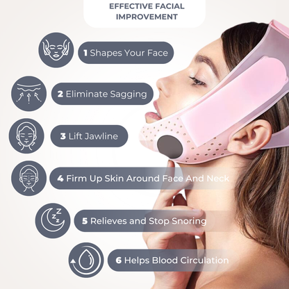 FirmLift™ V-Line Strap – Sculpt Your Jawline, Tighten Your Skin!